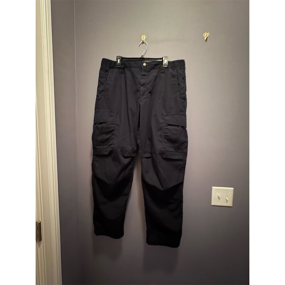 VF Imagewear Cargo Pants Mens 40x32 Navy Workwear Utility Tactical Pockets